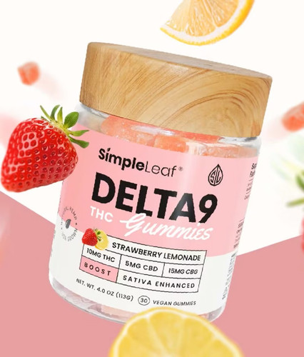 Delta-9-THC Gummies – Strawberry Lemonade Delta-9-THC Gummies – Strawberry Lemonade