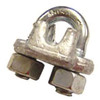Wire Rope Clip, Drop Forged, Malleable Iron, 3 Clip Min, Zinc Plated