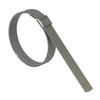 Hose Clamp, Vibration Resistant Lip Lock, 0.025 in Thk, 3/8 in Wd, 2550 deg F, 201 Stainless Steel