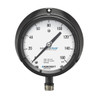 Mechanical Pressure Gauge, Dry, 1/2 in MNPT, 4-1/2 in Dia Dial, +/-1/2%, 0.2 psi, Dial Display, Stem Mount, 400 psi, 45-1279rs-4l