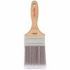 Paint Brush, Firm Jaguar, Polyester,  Nylon Brush, 7/8 in Ferrule, Stainless Steel Ferrule, Sealed