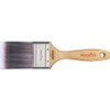Paint Brush, Firm Jaguar, Nylon,  Sable Polyester Brush, Stainless Steel Ferrule, Sealed, Wood Handle