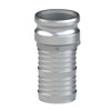 Adapter, Type E,  Cam and Groove, Adapter, Male Adapter x Hose Shank End, -150 deg F, Aluminium, Casting