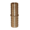 Hose Mender, Hose Barb End, -40 to 160 deg F, Brass, Domestic