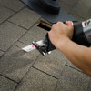 MILWAUKEE AX Sawzall Blade, Demolition,  Tapered Back, 1 in Wd, 0.062 in Thk, Matrix II Teeth, 1/2 in Tang