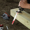 MILWAUKEE AX Sawzall Blade, Demolition,  Tapered Back, 1 in Wd, 0.062 in Thk, Matrix II Teeth, 1/2 in Tang