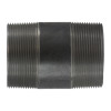 Pipe Nipple, 3 in, NPT End, SCH 40, 2500 psi, -200 to 150 deg F, Seamless,  Welded, Grade B Steel, Black