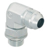 PARKER Hydraulic Elbow, High Pressure, MBSPP x 37 deg Male JIC Flare End, 90 deg, 3600 psi, Steel, Domestic