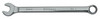 Combination Wrench, Longer Length, Alloy Steel, Satin Chrome Coated, Industrial Heavy Duty, Imperial, 1/2 to 2/3 in