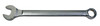 Combination Wrench, Longer Length, Alloy Steel, Satin Chrome Coated, Industrial Heavy Duty, Imperial, 1/2 to 2/3 in