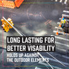 Marking Paint, Ground, 17 oz Container, Can, Aerosol, Upto 500 ft linear, 1 hr Curing, 50 to 90 deg F