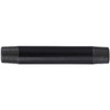 Pipe Nipple, 3/8 in, NPT End, SCH 40, 700 psi, -200 to 150 deg F, Seamless,  Welded, Grade B Steel, Black