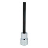 Hex Bit Socket, Standard, Imperial, Square Drive, 3/8 in Drive, Hex Socket, 1-1/16 in Lg, 5/32 to 3/8 in