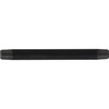 Pipe Nipple, 1/8 in-27, NPT End, SCH 40, 700 psi, -200 to 150 deg F, Seamless,  Welded, Grade B Steel, Black