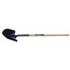 Dirt Shovel, 8-7/8 in Lg Blade, 11-1/2 in Wd Blade, Round Point Blade