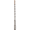 MILWAUKEE Rotary Hammer Drill Bit, 2-Cutter, Hole Drilling, 4 -Flute, Spiral Flute, 25/64 in Shank, SDS-Plus Shank MILWAUKEE Rotary Hammer Drill Bit, 2-Cutter, Hole Drilling, 4 -Flute, Spiral Flute, 25/64 in Shank, SDS-Plus Shank