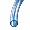 Tubing, 25 to 150 deg F, PVC, Gloss, Crystal Clear, Import