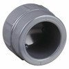 Pipe Cap, Cap, Socket End, SCH 80, Injection-Molded, PVC, Gray, 140 deg F, Domestic