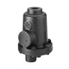 Lever Drain Trap, Free Floating,  Guided, Cast Iron, 200 deg F