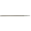 NICHOLSON Chainsaw File, Round, Tang, 8 in Lg, American Coarseness of Cut, 3/16 to 7/32 in