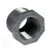 Reducer Bushing, Flush Style, Bushing, MNPT x FNPT End, SCH 80, Injection-Molded, PVC, Gray, 140 deg F, 3 x 2 in