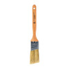 Paint Brush, Chisel, China Bristle Brush, Stainless Steel Ferrule, Sealed, Wood Handle, 1-1/2 to 2-1/2 in