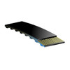 GATES Cotton Cleaner Timing Belt, 1-1/2 in Wd, -22 to 212 deg F, Chloroprene, Kevlar Reinforced, Black, 1 in Pitch