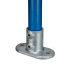 Flange, Rail, Galvanized Iron, Gray
