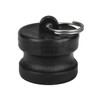 Dust Plug, Type P,  Cam and Groove, Dust Plug, 70 deg F, Glass-Filled Polypropylene, Domestic