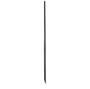 Crow Bar, Pointed Tip, Hex, Pinch Point, Forged Carbon Steel