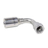 PARKER Hydraulic Elbow, Global 56 Series, Crimp Style,  Medium Drop, Hose x Female 37 deg JIC Swivel End, 90 deg, 11/16 in Hex