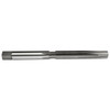 DORMER Hand Reamer, Square Shank, Straight Flute, High Speed Steel, Bright, Right Hand Cut