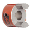 Coupling Hub, Jaw, L070 Coupling, 1.36 in Dia Hub, 1.23 in Lg Hub, 14000 rpm Max, 3/4 in Lg Thru Bore