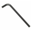 Hex Key, Black Oxide, Individual,  Long Arm, Imperial, Hex Drive, L-Handle, Alloy Steel Blade, ASME B18.3