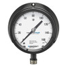 Mechanical Pressure Gauge, Dry, 1/4 in MNPT, 4-1/2 in Dia Dial, +/-1/2%, 0.2 psi, Dial Display, Stem Mount, 15 to 30000 psi