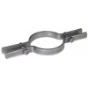 Pipe Riser Clamp, 450 deg F, Carbon Steel, Galvanized, Domestic