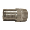 DIXON Pipe Nipple, Combination, Hose x MNPT End, 316 Stainless Steel, Domestic