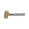Lead Hammer, Non-Marring, 12 in Lg, 1-1/2 in Dia Face, Lead Alloy Head, Aluminium Handle, Ribbed Grip