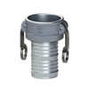 Coupler, Type C,  Cam and Groove, Coupler, Female Coupler x Hose Shank End, -150 deg F, Aluminium, Casting
