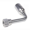 PARKER Hydraulic Elbow, Global 56 Series, Long Drop, Hose x Female 37 deg JIC Swivel End, 90 deg, 5000 psi, Steel, Domestic