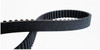 GATES Power Grip GT Synchronous Belt, 8 mm Pitch, -40 to 248 deg F, Curvilinear Tooth, Neoprene, Fiberglass Reinforced, Black