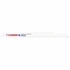 Reciprocating Saw Blade, 3/4 in Wd, 0.035 in Thk, Tuff Teeth, 1/2 in Tang, Universal/Toothed Edge Tang