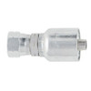 PARKER 43 Series Hydraulic Hose Fitting,Crimp Style, Straight,45 deg Female SAE Swivel End,70 deg F,Steel,Domestic