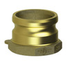 Adapter, Type A,  Cam and Groove, Adapter, Male Adapter x FNPT End, -150 deg F, Brass, Casting, Domestic
