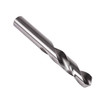 DORMER Stub Length Drill Bit, 2 -Flute, Spiral Flute, Cylindrical/Straight Shank, 118 deg Point, Bright, Imperial, 5/16 to 3/8 in