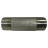 Pipe Nipple, 1 in-11-1/2, MNPT End, SCH 40, 150 psi WOG, -60 to 450 deg F, Welded, 316 Stainless Steel, Import