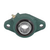 DODGE TYPE SC 2 BOLT FLANGE Ball Bearing Unit, 3-1/2 in Lg Bolt Center-to-Center, 2-Bolt Flange Mount, 4.41 in Lg, 1.34 in Dp, Steel