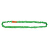 Round Sling, Endless, 5300 lb, 4200 lb, 10600 lb, 1-3/8 in Wd Under Load, Green, 7/8 in Dia, Polyester Round Sling, Endless, 5300 lb, 4200 lb, 10600 lb, 1-3/8 in Wd Under Load, Green, 7/8 in Dia, Polyester