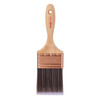 Paint Brush, Flat,  Trim, Tynex Nylon,  Orel Polyester Brush, 7/8 in Ferrule, Copper Ferrule, Beavertail
