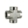 PARKER Pipe Cross, Cross, FNPT End, -65 to 500 deg F, Steel PARKER Pipe Cross, Cross, FNPT End, -65 to 500 deg F, Steel
